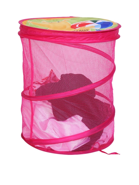 

Clasiko Pink & Yellow Printed Foldable Laundry Bag