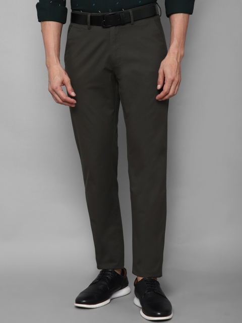 

Allen Solly Men Grey Trousers