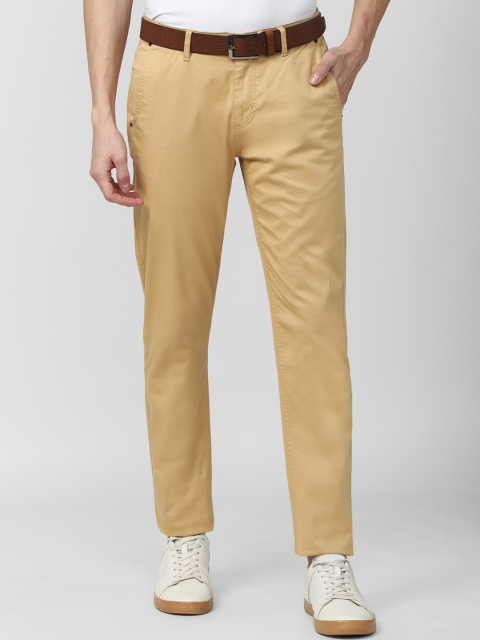 

Peter England Casuals Men Khaki Slim Fit Trousers