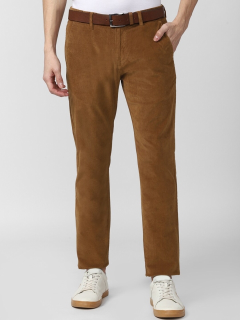 

Peter England Casuals Men Brown Trousers