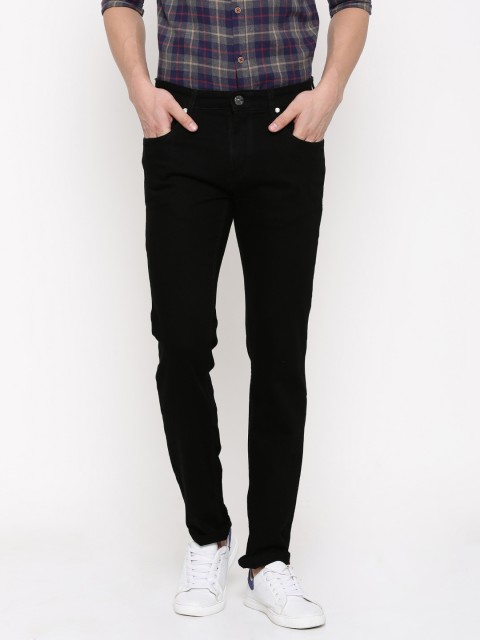 

Nature Casuals Men Black Slim Fit Stretchable Jeans
