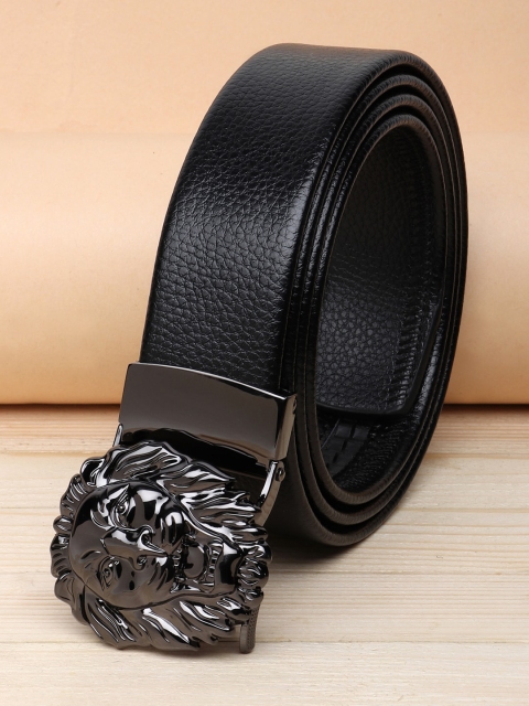 

ZORO Men Black PU Belt