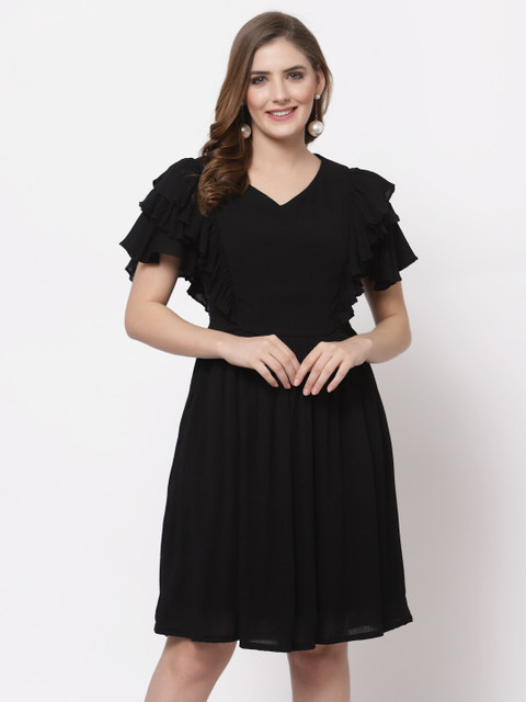 

ASEELO Black Dress