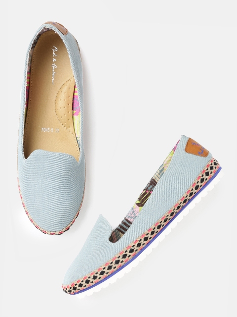 

Mast & Harbour Women Blue Slip-Ons