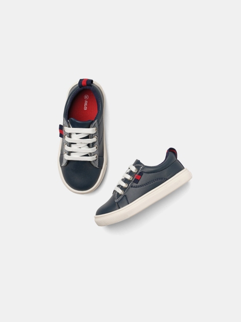 

R&B Boys Blue PU Sneakers