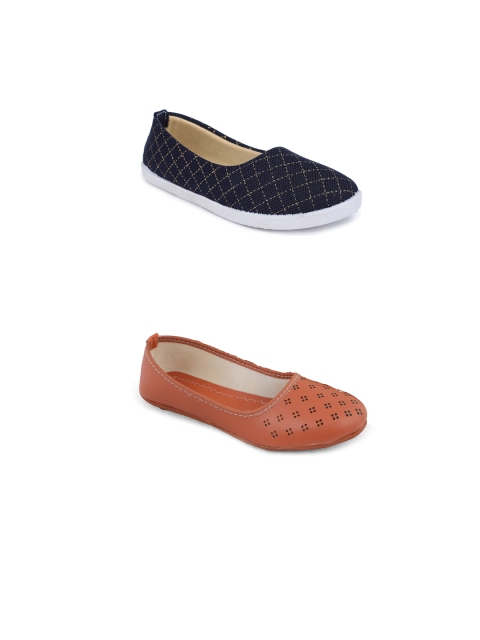 

FABBMATE Women Multicoloured Flats, Multi