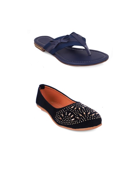 

FABBMATE Women Multicoloured Flats, Multi