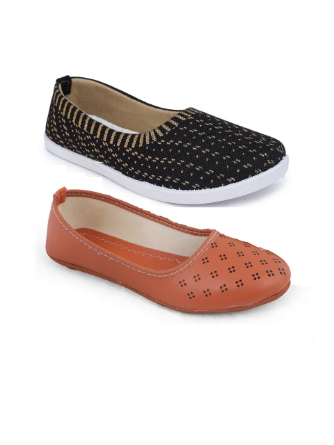 

FABBMATE Women Multicoloured Flats, Multi