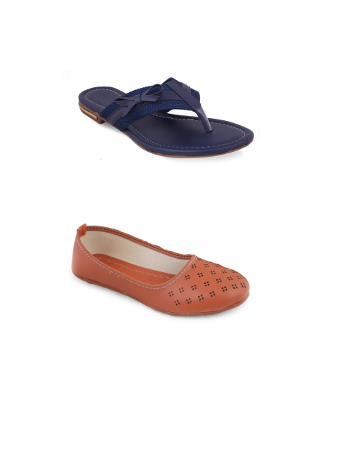 

FABBMATE Women Multicoloured Flats, Multi