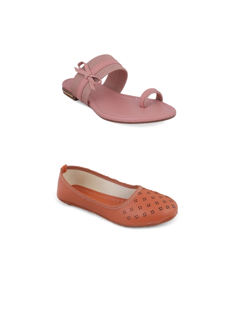 

FABBMATE Women Multicoloured Flats, Multi