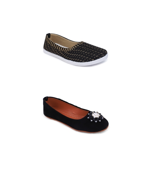 

FABBMATE Women Multicoloured Flats, Multi