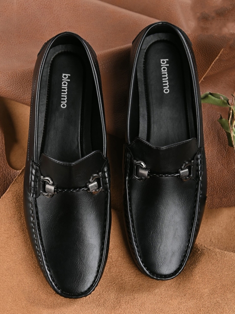 

Blammo Men Black Loafers