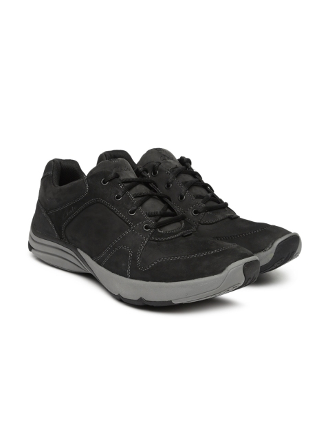 

Clarks Men Black Trekking Shoes