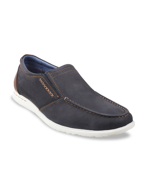 

Metro Men Blue Suede Loafers