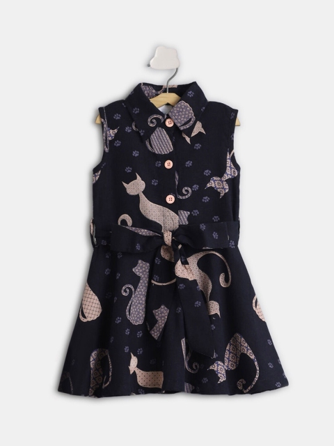 

Hopscotch Blue Shirt Dress