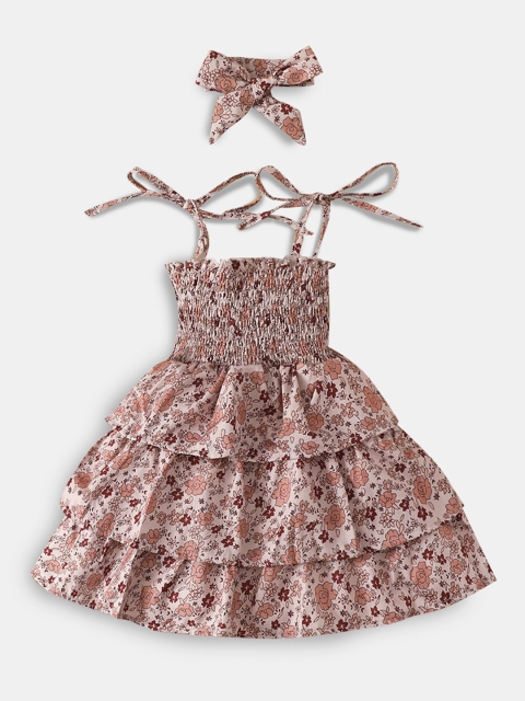 

Hopscotch Pink Floral Dress