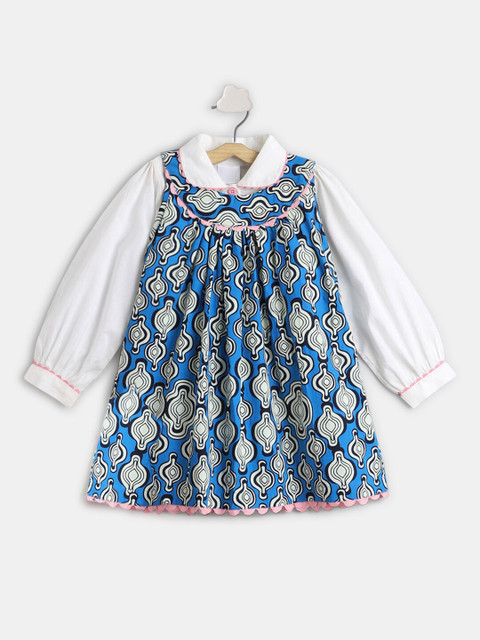 

Hopscotch Multicoloured A-Line Dress, Multi