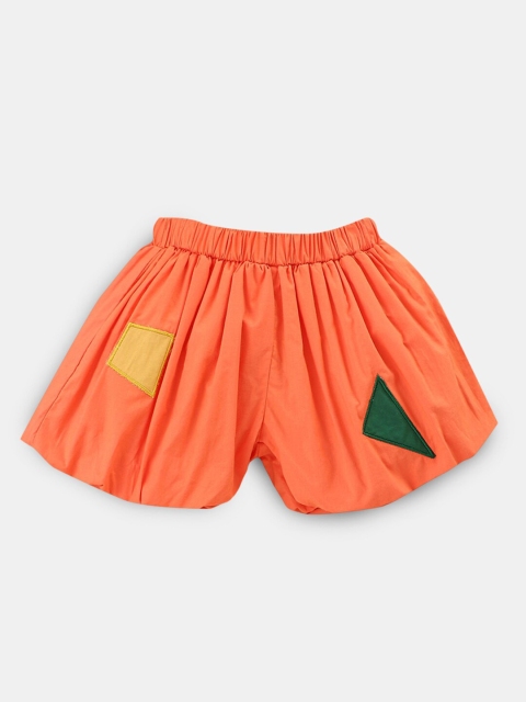 

Hopscotch Girls Orange Shorts