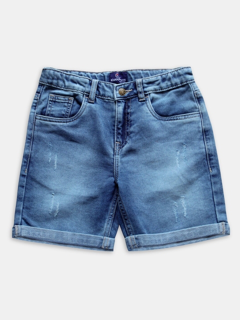 

Hopscotch Boys Blue Washed Shorts