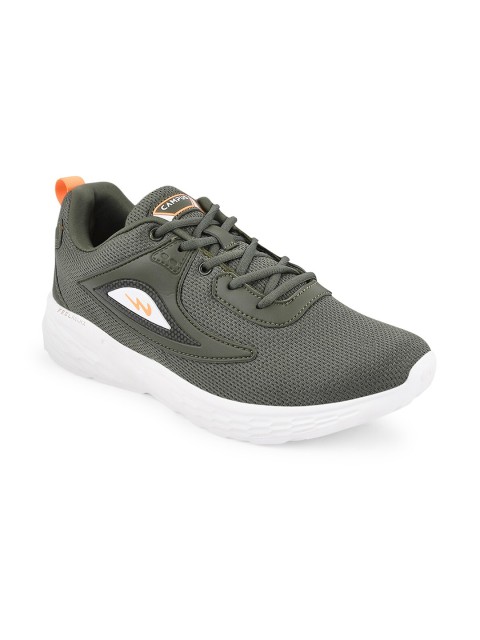 

Campus Men Green Mesh Running Non-Marking Shoes