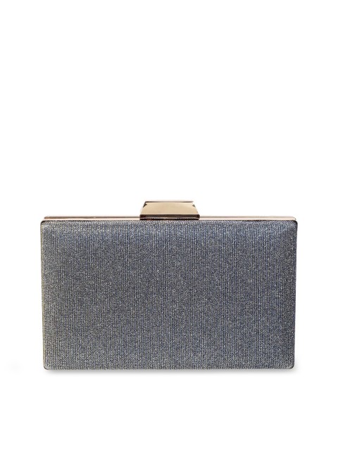 

WALKWAY by Metro Women Grey Textured Box Clutch