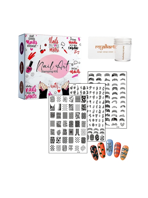 

royalkart Nail Art Stamping Kit, Multi
