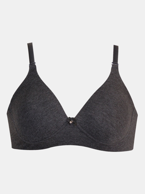 

Dazzle Women Black Solid Lightly Padded Bra