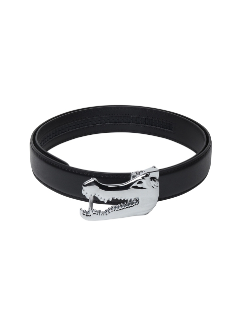 

ZORO Men Black Solid PU Belts