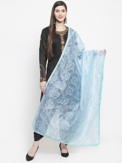 

mf Women Blue Dupatta