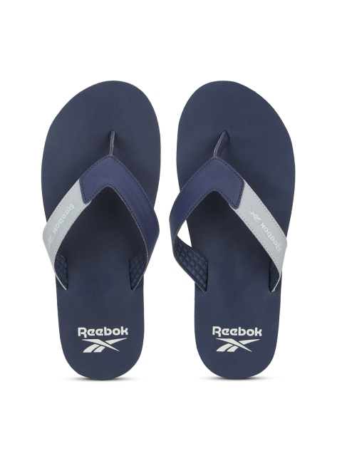 

Reebok Men Blue & Grey Rubber Thong Flip-Flops