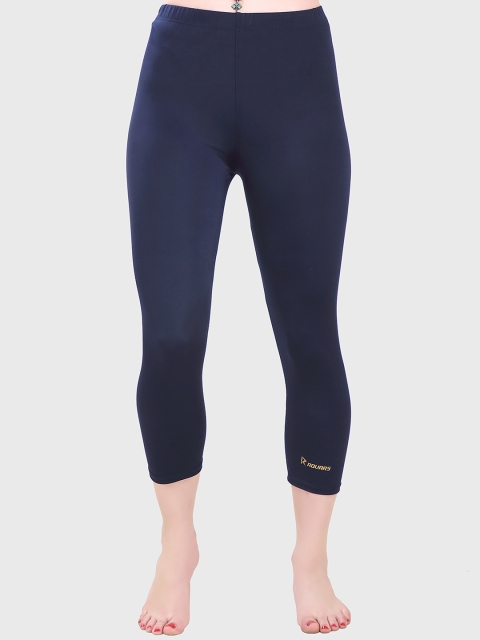 

ROVARS Women Navy Blue Swim Bottoms