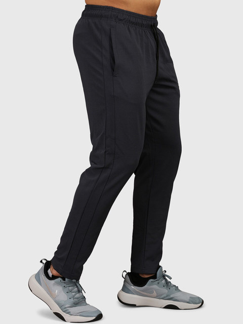 

FUAARK Men Grey Solid Track Pants, Charcoal