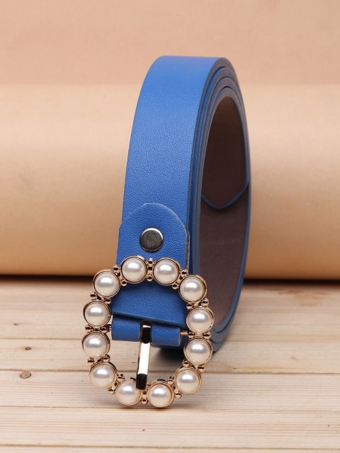 

URBAN ALFAMI Men Blue Canvas Belt
