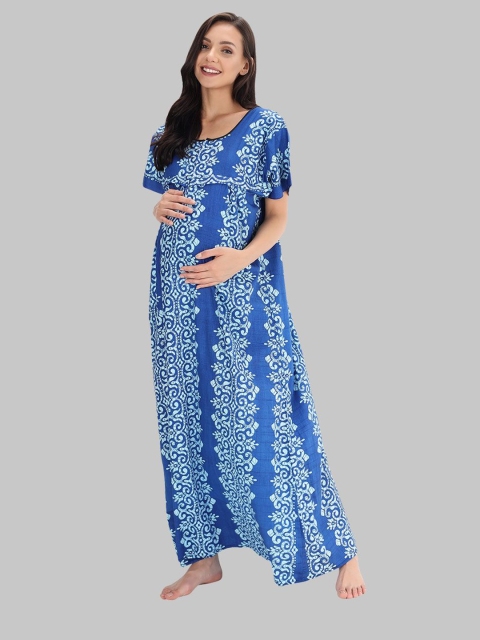 

Shararat Women Blue Nightdress
