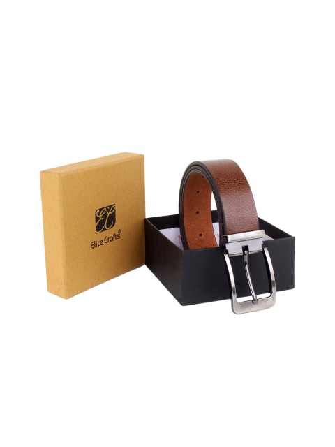 

Elite Crafts Men Brown Leather Belts