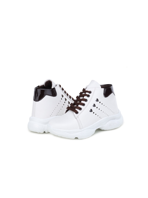 

BOOTCO Women Black Textured Sneakers