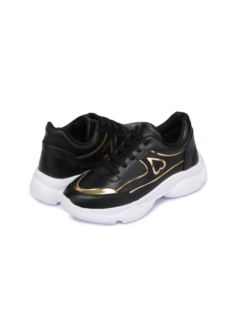 

BOOTCO Women Black Sneakers