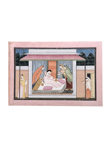 

Exotic India Multi-Coloured Damayanti Wall Art