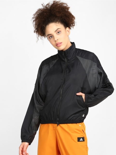 

ADIDAS Women Black Solid Jackets