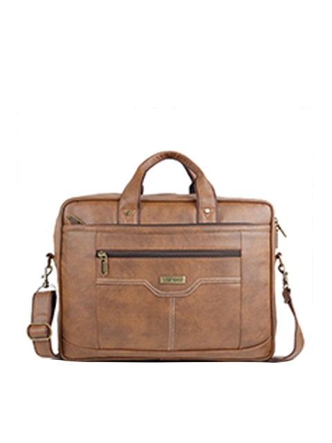 

Veneer Unisex Tan Laptop Messenger Bag