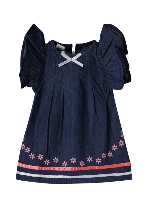 

UNDER FOURTEEN ONLY Navy Blue A-Line Dress