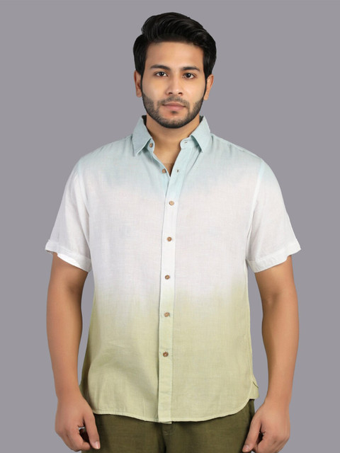 

RENTIYO Men Blue Comfort Casual Shirt