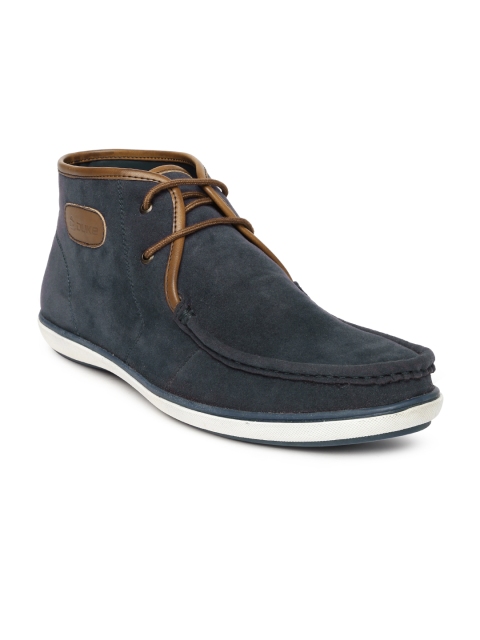 

Duke Men Navy Mid-Top Derbys, Navy blue