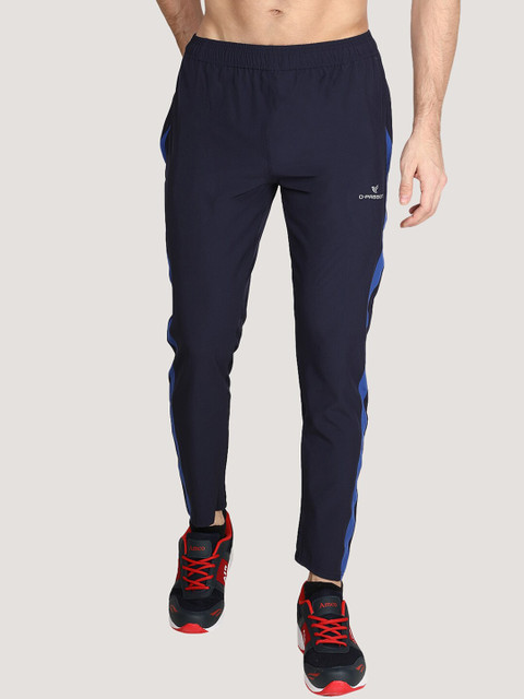 

Dpassion Men Navy Blue Solid Track Pants
