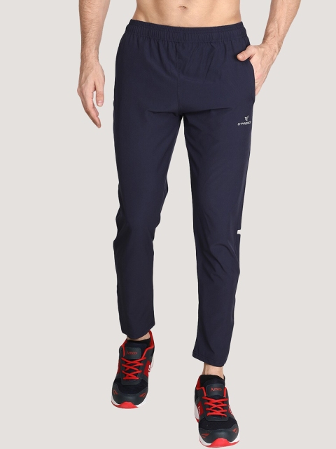 

Dpassion Men Navy Blue Solid Track Pants