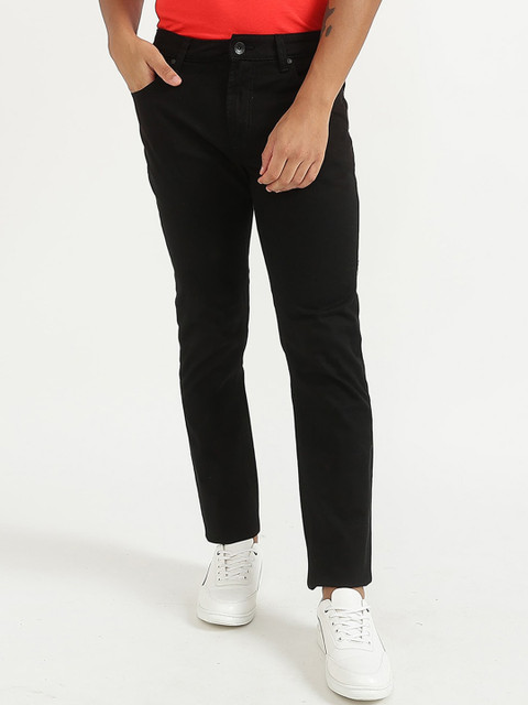 

United Colors of Benetton Men Black Skinny Fit Jeans