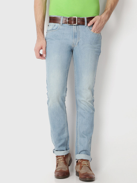 

Peter England Men Blue Slim Fit Low-Rise Clean Look Jeans