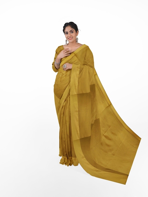 

Florence Gold-Toned Silk Cotton Sungudi Saree