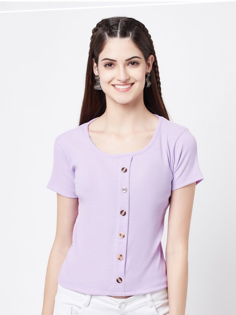 

ELEGANCE Lavender Regular Top