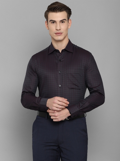 

Louis Philippe Men Black Formal Shirt